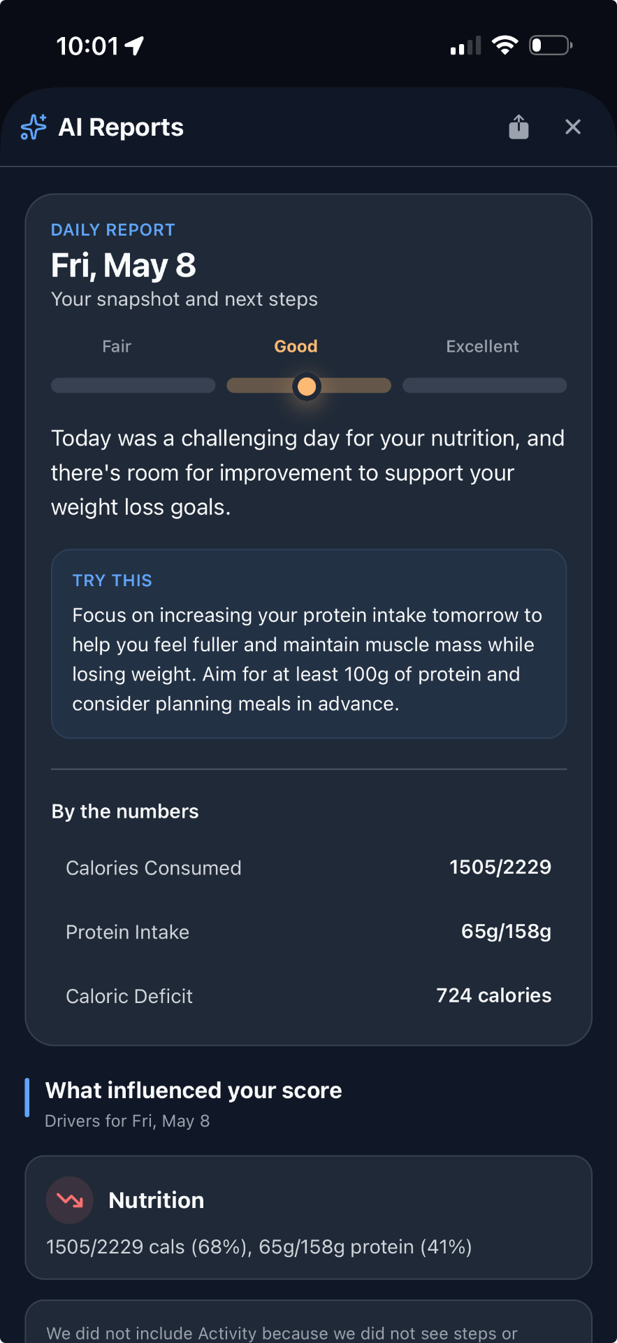 Luma daily report